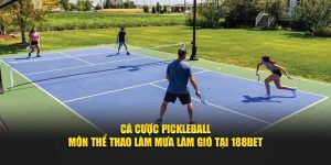 Cá Cược Pickleball - Môn Thể Thao Làm Mưa Làm Gió Tại 188BET