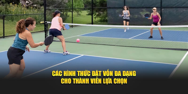 Các hình thức đặt vốn đa dạng cho thành viên lựa chọn