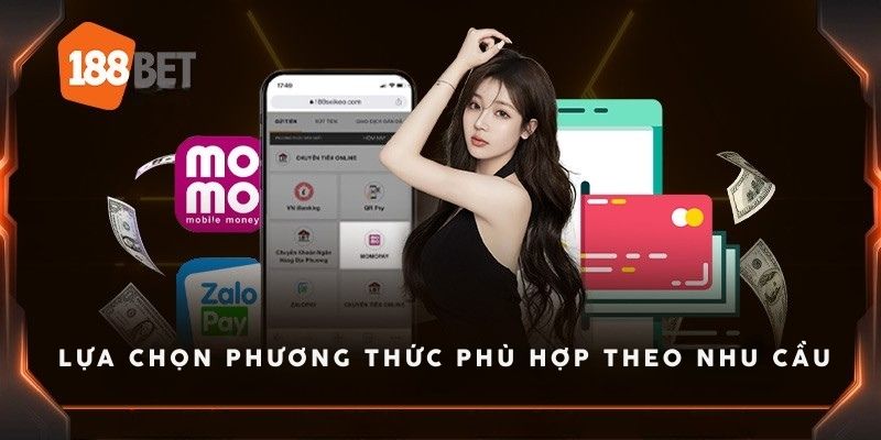 Người chơi có thể linh hoạt thanh toán theo nhiều cách